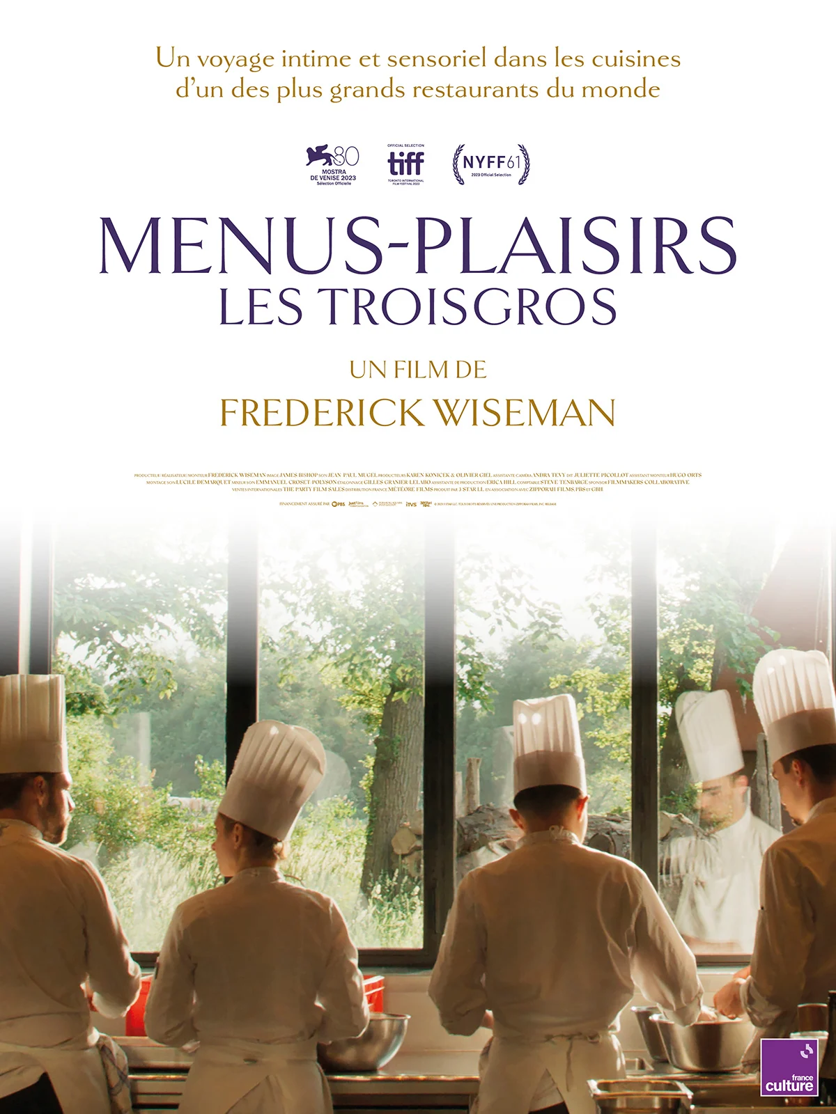 Affiche du film Menus-Plaisirs - Les Troisgros